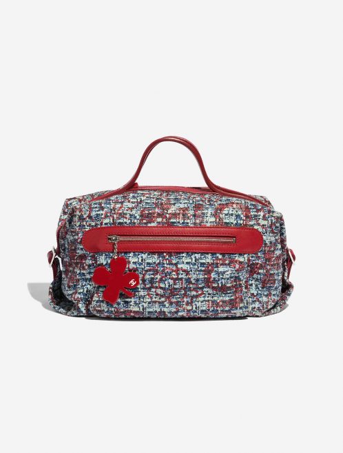 Pre-owned Chanel bag Duffle Bag Tweed Mixed Front | Sell your designer bag on Saclab.com