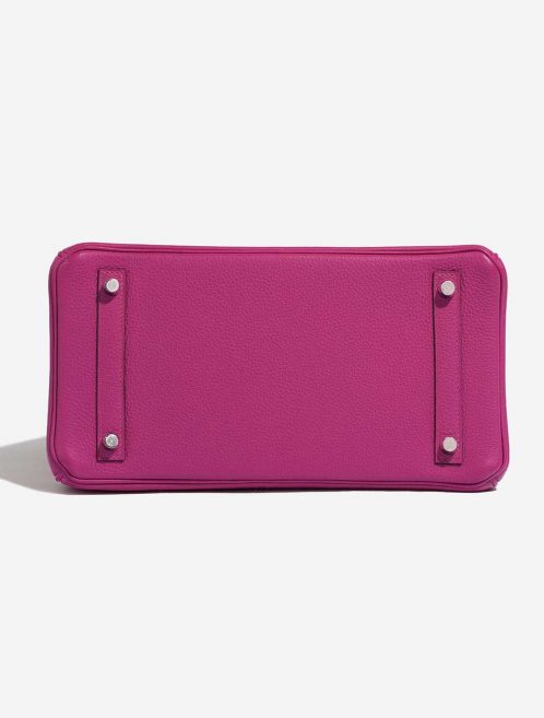 Pre-owned Hermès bag Birkin 30 Togo Rose Pourpre Rose Bottom | Sell your designer bag on Saclab.com