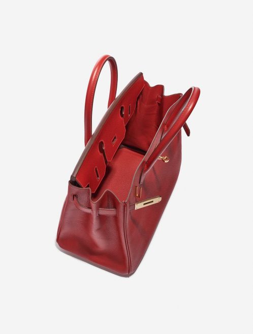 Pre-owned Hermès bag Birkin 30 Epsom Rouge Casaque Red Inside | Sell your designer bag on Saclab.com