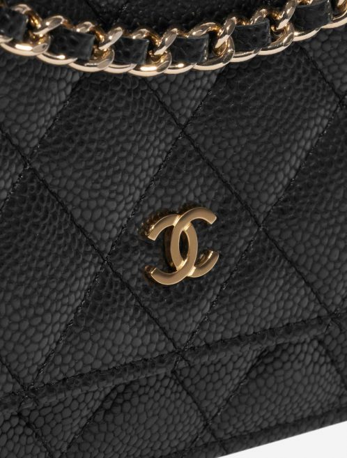 Pre-owned Chanel bag Timeless WOC Caviar Black Black Closing System | Sell your designer bag on Saclab.com
