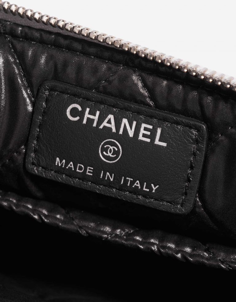 Pre-owned Chanel bag Keyboard Clutch Calf Silver Silver Logo | Sell your designer bag on Saclab.com