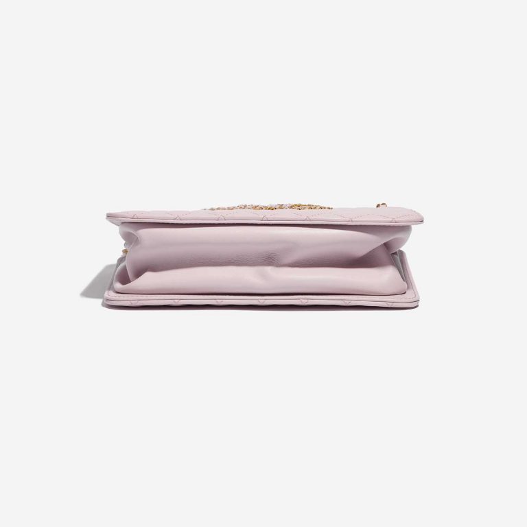Pre-owned Chanel bag 19 Camera Bag Calf Lavender Pink Bottom | Sell your designer bag on Saclab.com