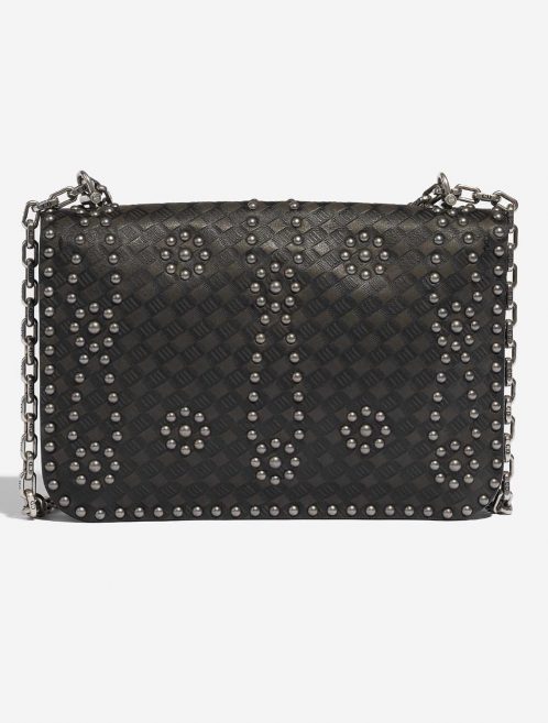 Pre-owned Dior bag Addict Medium Calf / Suede Black Black Back | Sell your designer bag on Saclab.com