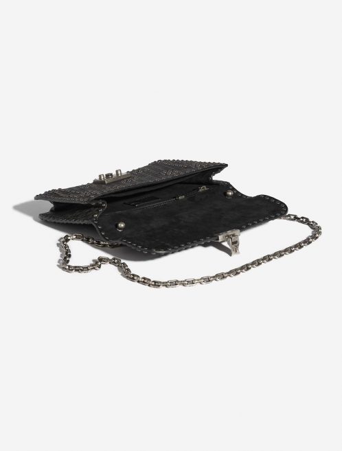 Pre-owned Dior bag Addict Medium Calf / Suede Black Black Inside | Sell your designer bag on Saclab.com