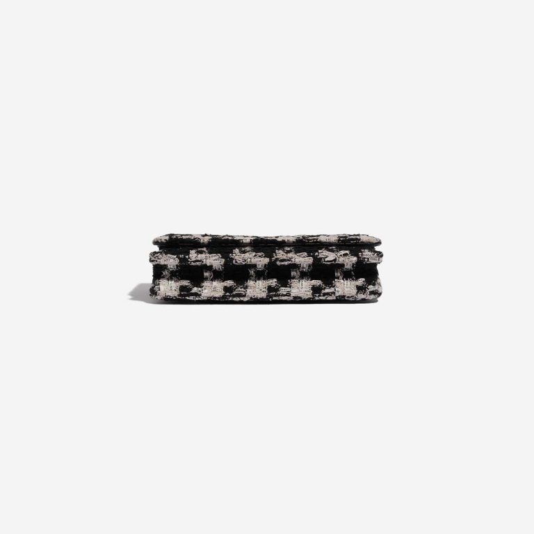 Pre-owned Chanel bag Timeless WOC Tweed Black / White Black, White Bottom | Sell your designer bag on Saclab.com