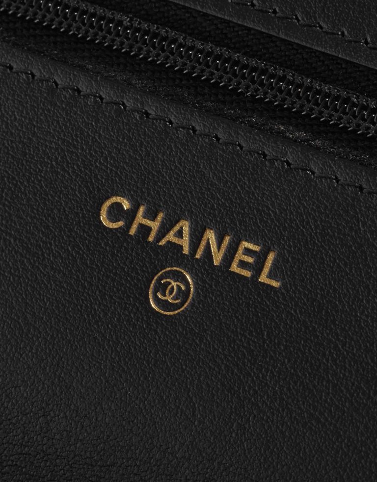 Pre-owned Chanel bag Timeless WOC Tweed Black / White Black, White Logo | Sell your designer bag on Saclab.com