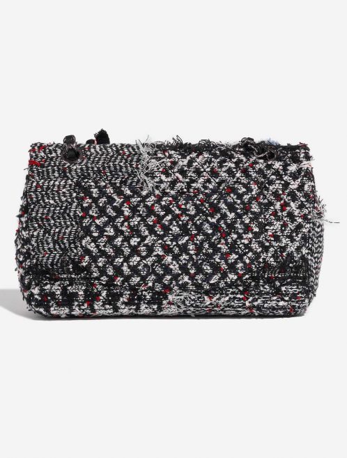 Pre-owned Chanel bag Timeless Medium Tweed Black / White / Red Black, White Back | Sell your designer bag on Saclab.com