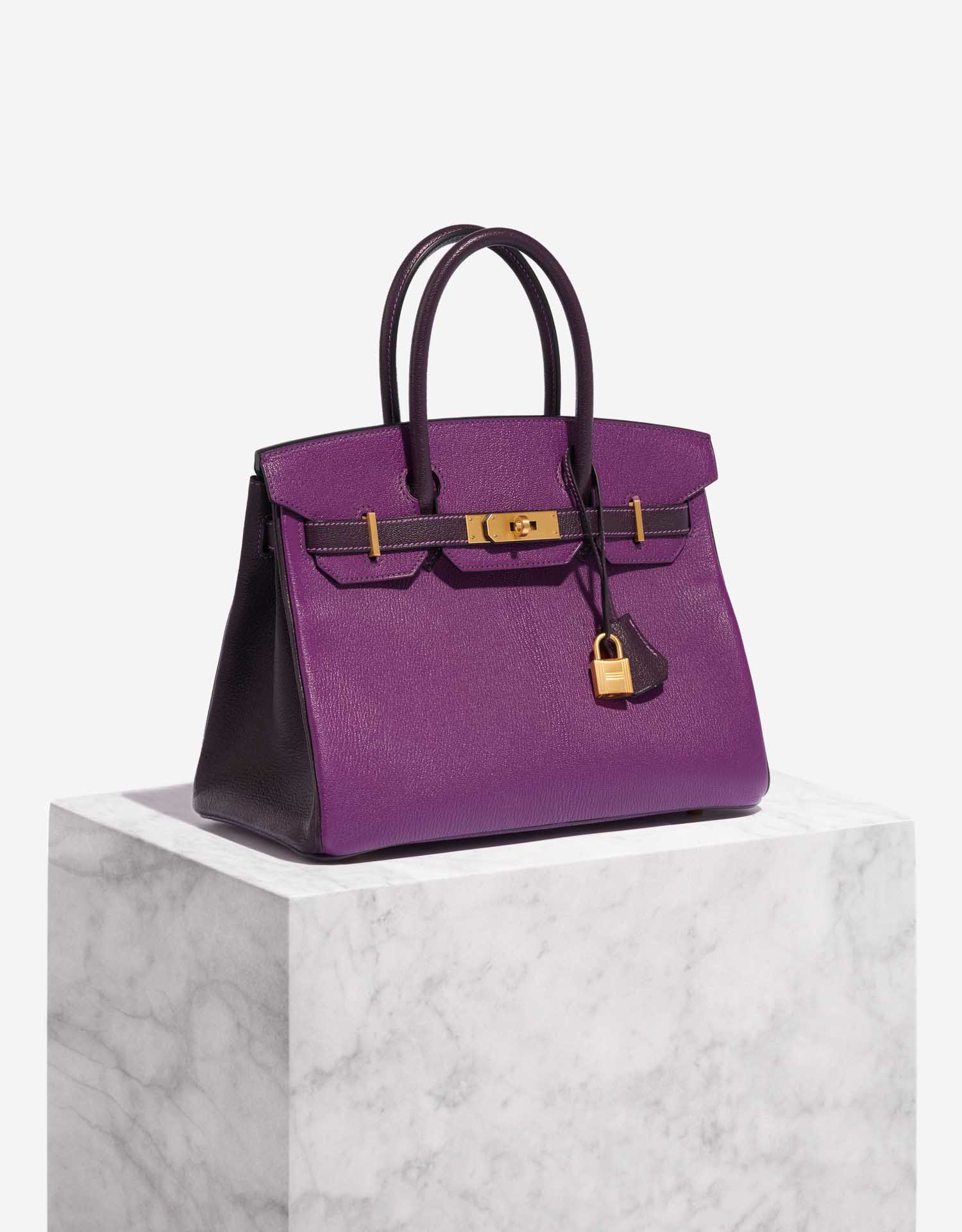 Hermès Birkin HSS 30 Chèvre Mysore Anémone / Raisin | SACLÀB
