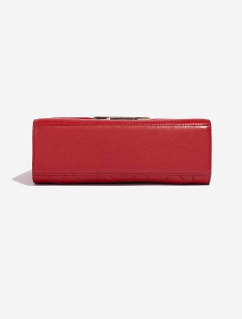 Pre-owned Chanel bag Flap Bag Handle Lamb Red Red Bottom | Sell your designer bag on Saclab.com