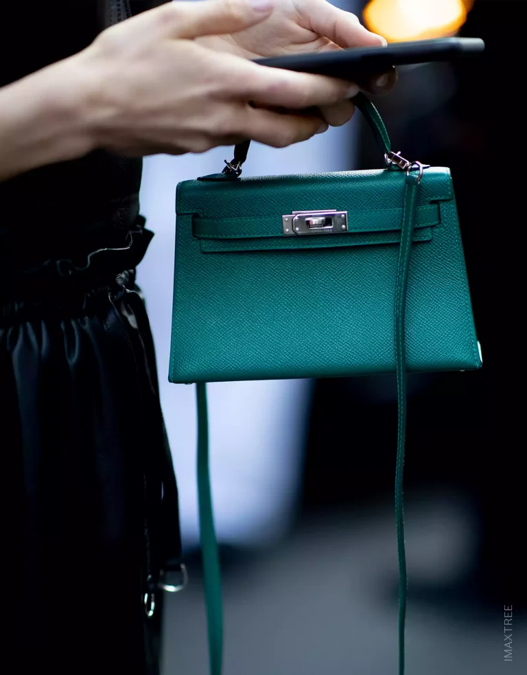 Hermès Mini Kelly Bag Dark Green