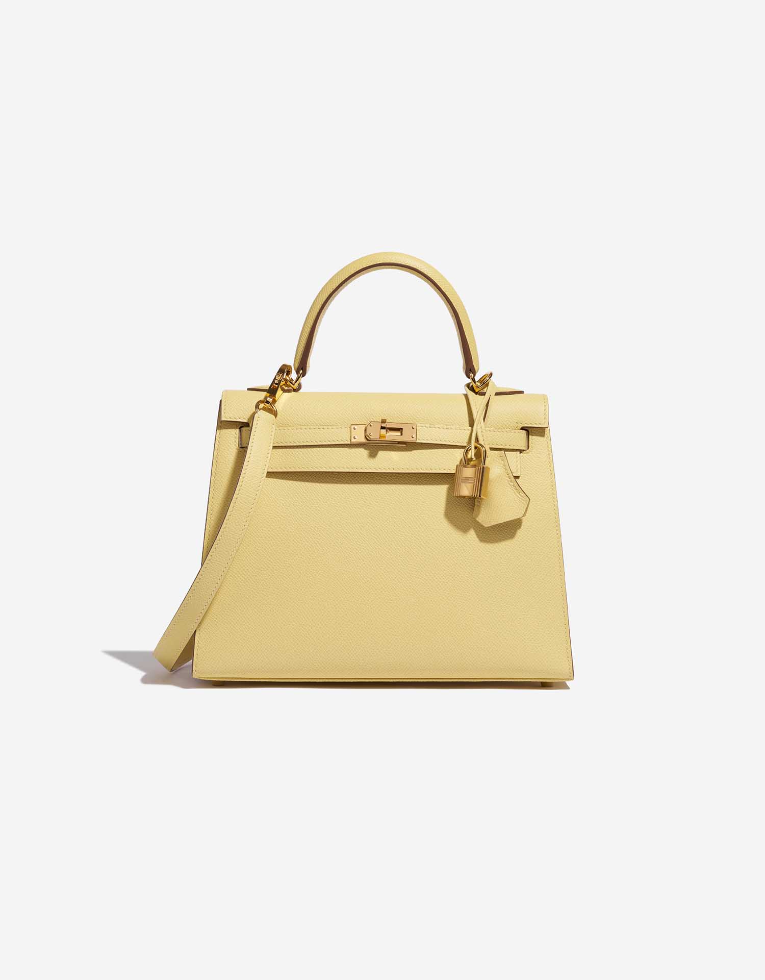 Hermès Kelly 25 Epsom Jaune Poussin SACLÀB