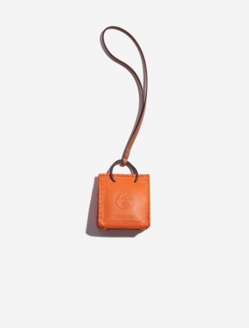 Pre-owned Hermès bag Sac Orange Milo Lamb Orange H Orange Front | Sell your designer bag on Saclab.com