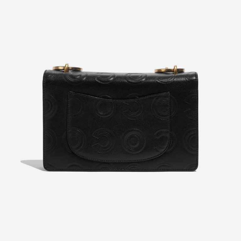 Pre-owned Chanel bag Timeless Small Calf Black Black Back | Sell your designer bag on Saclab.com