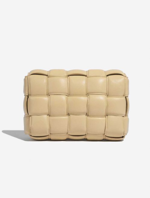 Pre-owned Bottega Veneta bag Cassette Calf Porridge Beige Back | Sell your designer bag on Saclab.com