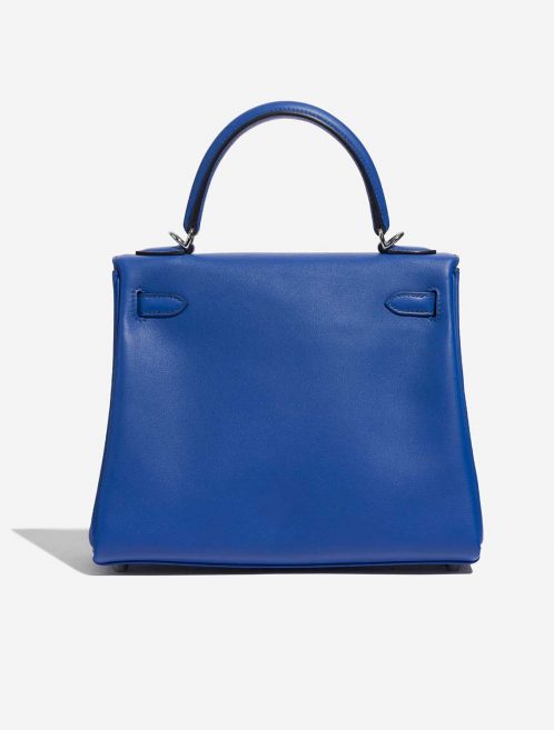 Pre-owned Hermès bag Kelly 25 Swift Blue France Blue Back | Sell your designer bag on Saclab.com