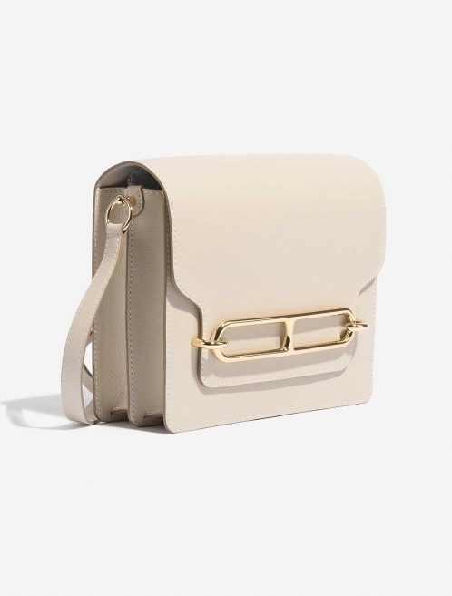 Pre-owned Hermès bag Roulis 23 Evercolor Beton Beige Side Front | Sell your designer bag on Saclab.com
