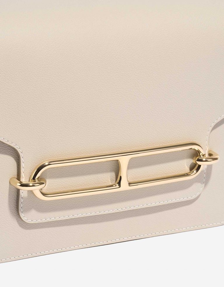 Pre-owned Hermès bag Roulis 23 Evercolor Beton Beige Front | Sell your designer bag on Saclab.com