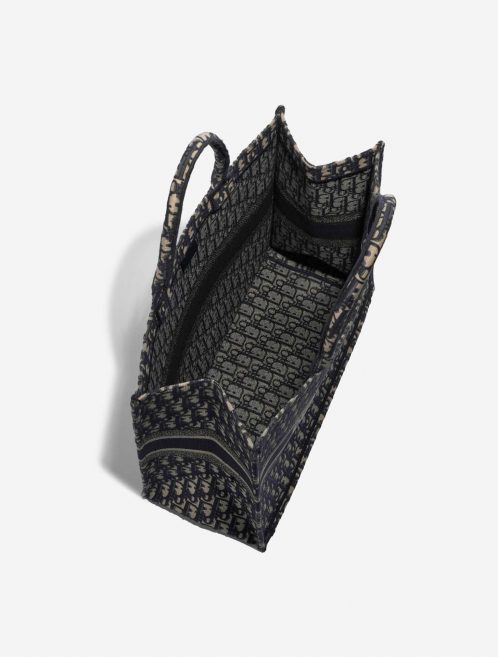 Pre-owned Dior bag Book Tote Large Canvas Blue / White Blue, White Inside | Sell your designer bag on Saclab.com