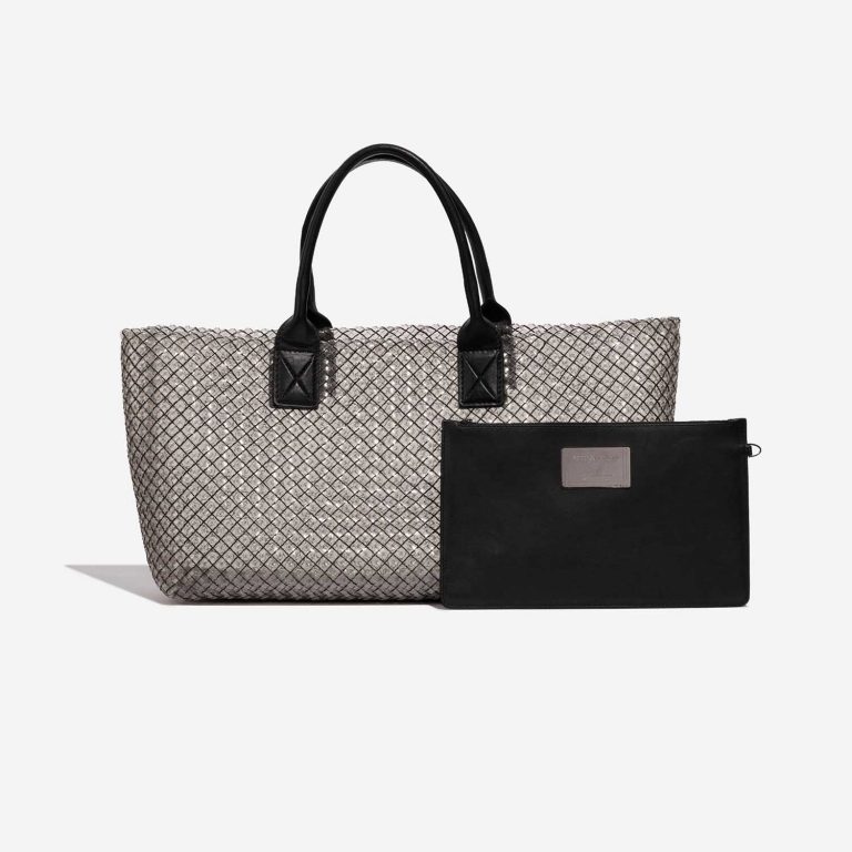 Pre-owned Bottega Veneta bag Cabat Large PVC Transparent Transparent Front | Sell your designer bag on Saclab.com