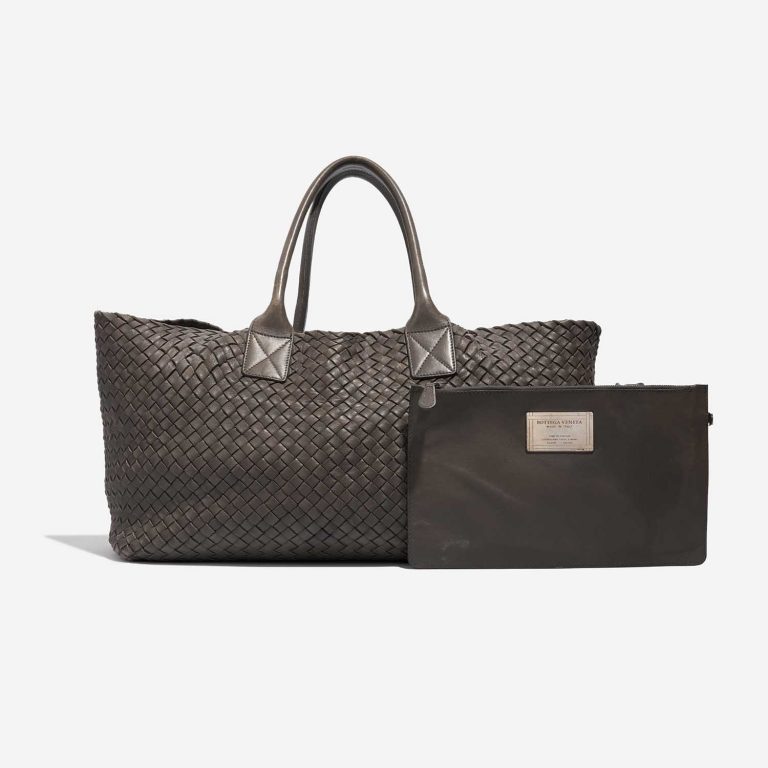 Pre-owned Bottega Veneta bag Cabat Large Lamb Brown Brown | Sell your designer bag on Saclab.com