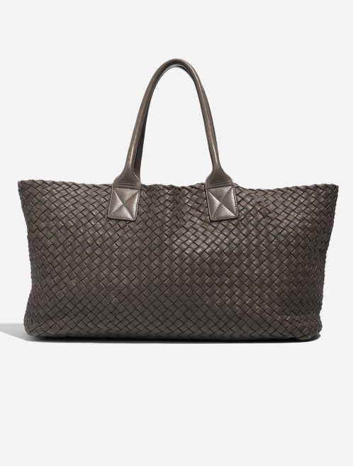 Pre-owned Bottega Veneta bag Cabat Large Lamb Brown Brown Back | Sell your designer bag on Saclab.com