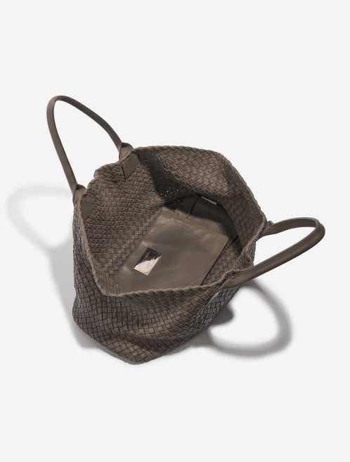 Pre-owned Bottega Veneta bag Cabat Large Lamb Brown Brown Inside | Sell your designer bag on Saclab.com