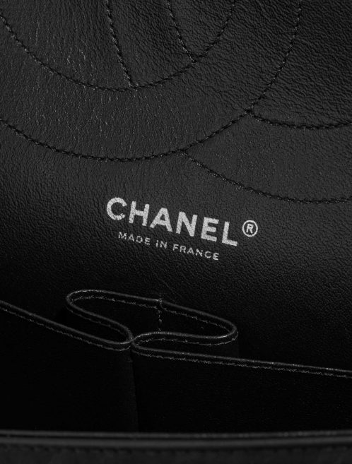 Pre-owned Chanel bag 2.55 Reissue 227 Calf So Black Black Logo | Sell your designer bag on Saclab.com