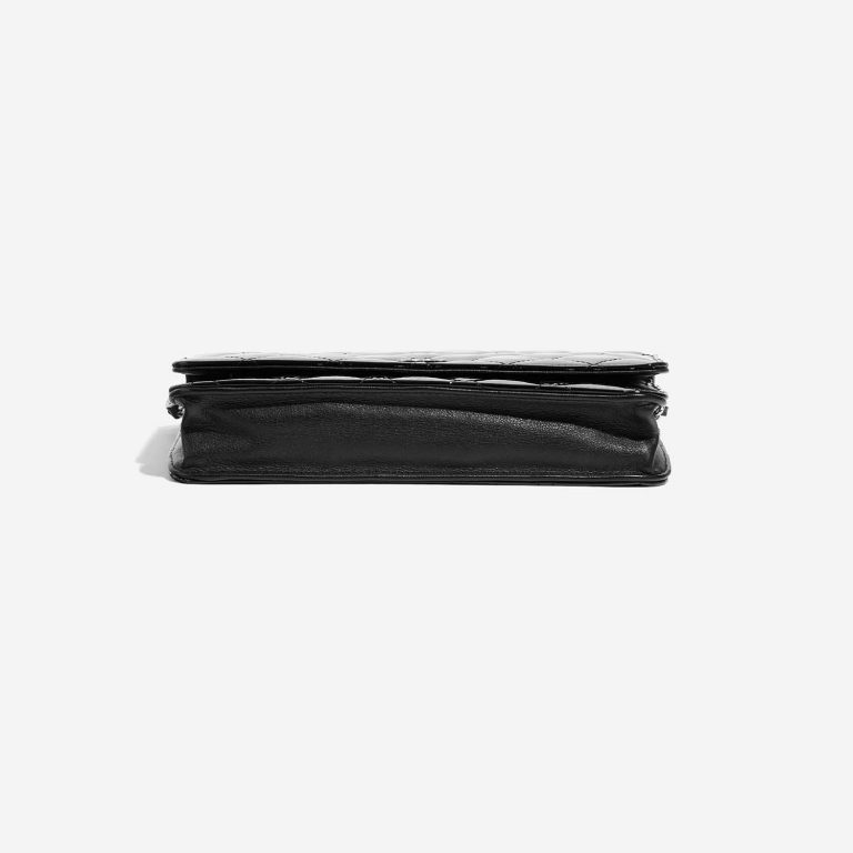 Pre-owned Chanel bag Timeless WOC Patent Leather Black Black Bottom | Sell your designer bag on Saclab.com