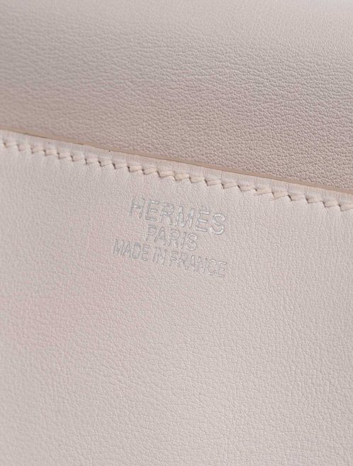 Pre-owned Hermès bag Kelly Flat 35 Swift Rose Dragee Pink, Rose Logo | Sell your designer bag on Saclab.com