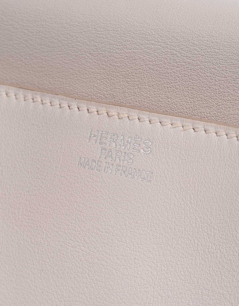 Pre-owned Hermès bag Kelly Flat 35 Swift Rose Dragee Pink, Rose Logo | Sell your designer bag on Saclab.com