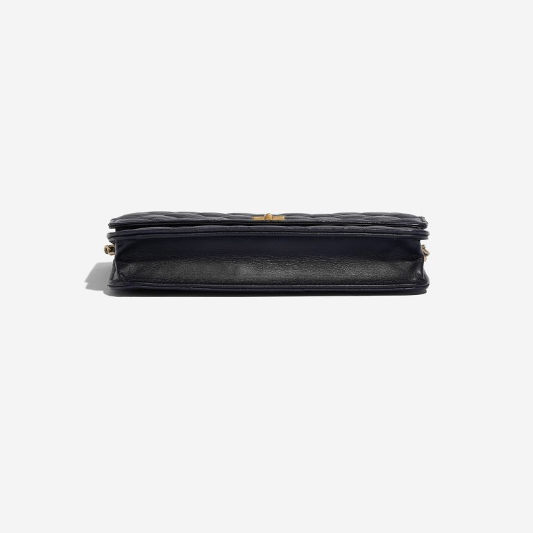 Pre-owned Chanel bag 2.55 Reissue WOC Aged Calf Navy Blue Blue Bottom | Sell your designer bag on Saclab.com