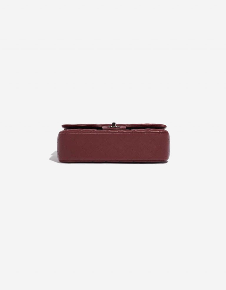 Pre-owned Chanel bag Timeless Medium Lamb Dark Red Red Bottom | Sell your designer bag on Saclab.com