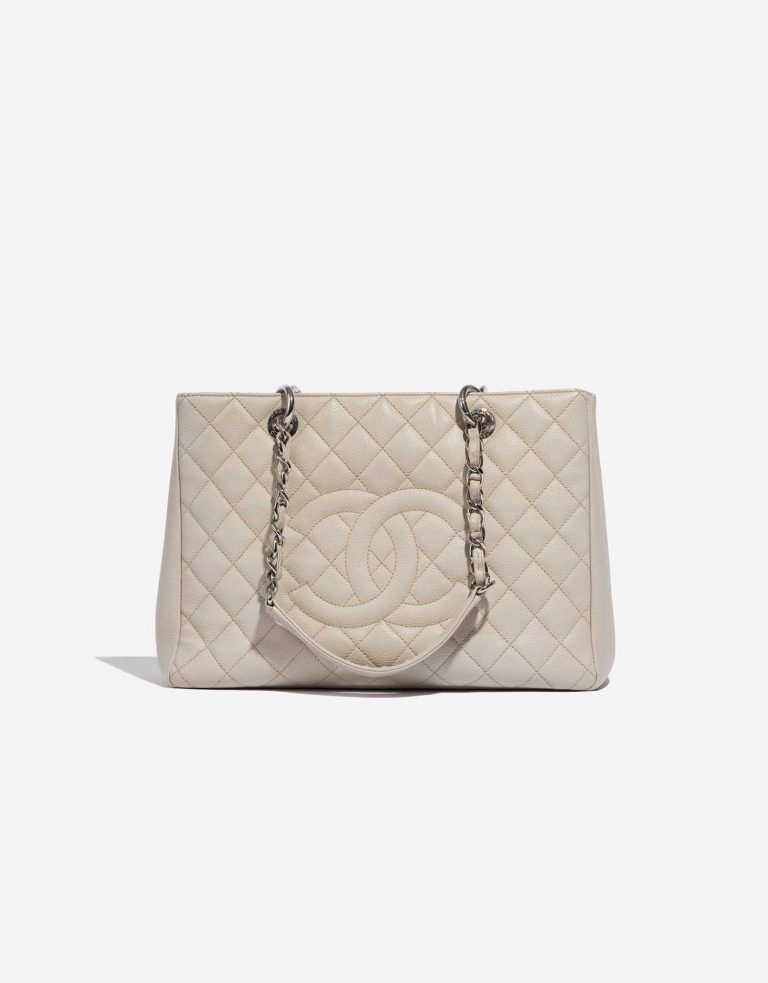 Chanel Shopping Tote GST Caviar Cream | Sell your designer bag