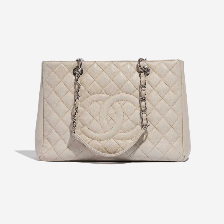 Chanel Shopping Tote GST Caviar Cream | Sell your designer bag
