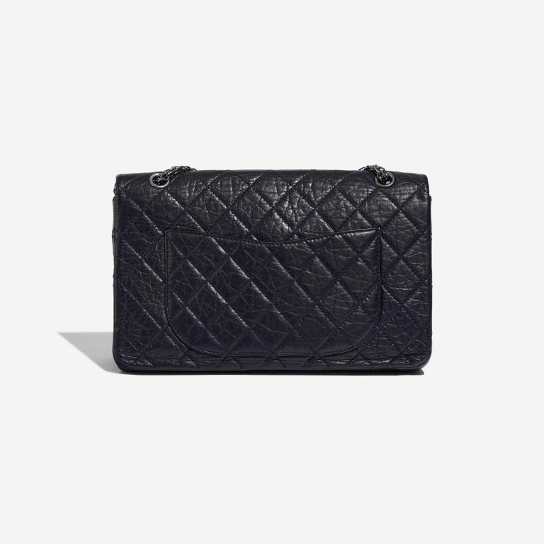 Pre-owned Chanel bag 2.55 Reissue 227 Aged Calfskin Dark Blue Blue Back | Sell your designer bag on Saclab.com