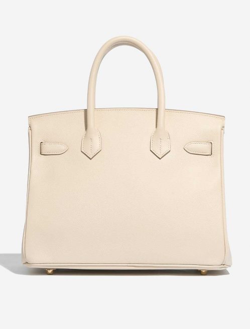 Pre-owned Hermès bag Birkin 30 Epsom Craie Beige Back | Sell your designer bag on Saclab.com