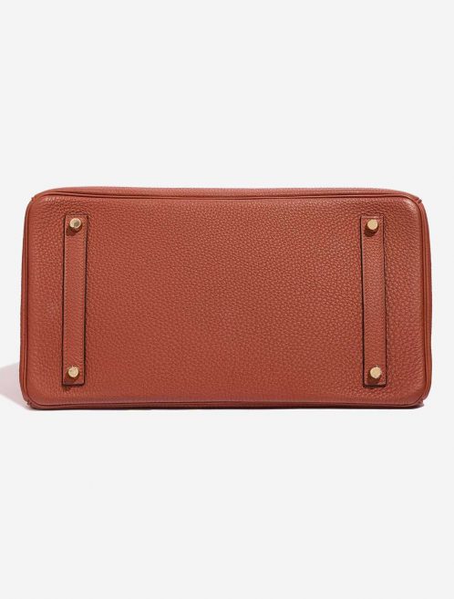 Pre-owned Hermès bag Birkin 35 Togo Cuivre Brown Bottom | Sell your designer bag on Saclab.com