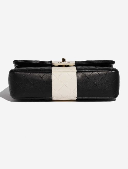 Pre-owned Chanel bag Timeless Medium Lamb Black / White Black, White Bottom | Sell your designer bag on Saclab.com