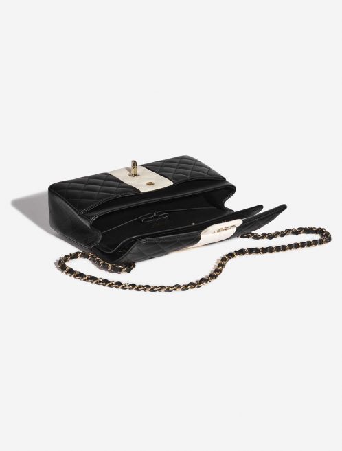 Pre-owned Chanel bag Timeless Medium Lamb Black / White Black, White Inside | Sell your designer bag on Saclab.com