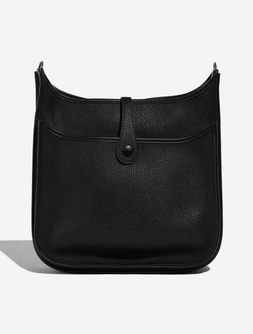 Pre-owned Hermès bag Evelyne 29 Clemence Black Black Back | Sell your designer bag on Saclab.com
