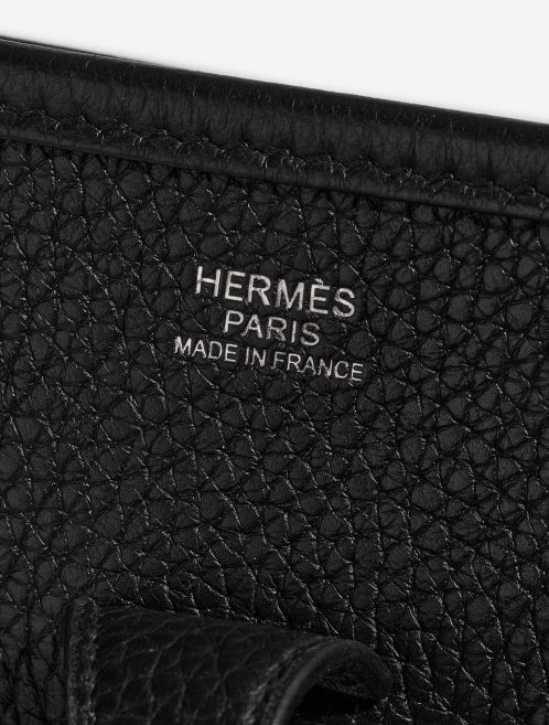 Pre-owned Hermès bag Evelyne 29 Clemence Black Black Logo | Sell your designer bag on Saclab.com