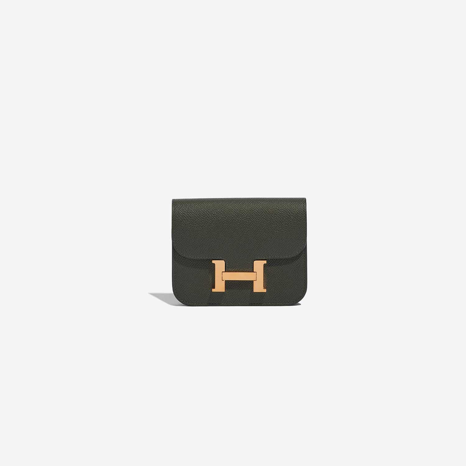 【高級感漂う♪】HERMES Constance Slim ショルダーバッグ Hermès Constance Slim Wallet Epsom Vert de Gris | SACLÀB