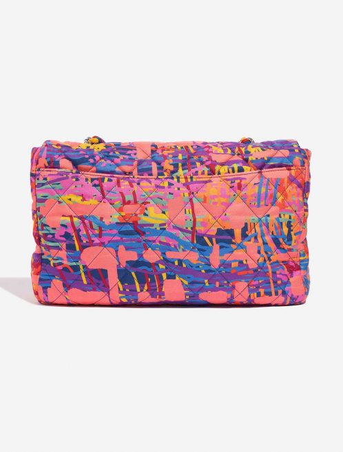 Pre-owned Chanel bag Timeless Maxi Nylon Graffiti Multicolour Back | Sell your designer bag on Saclab.com