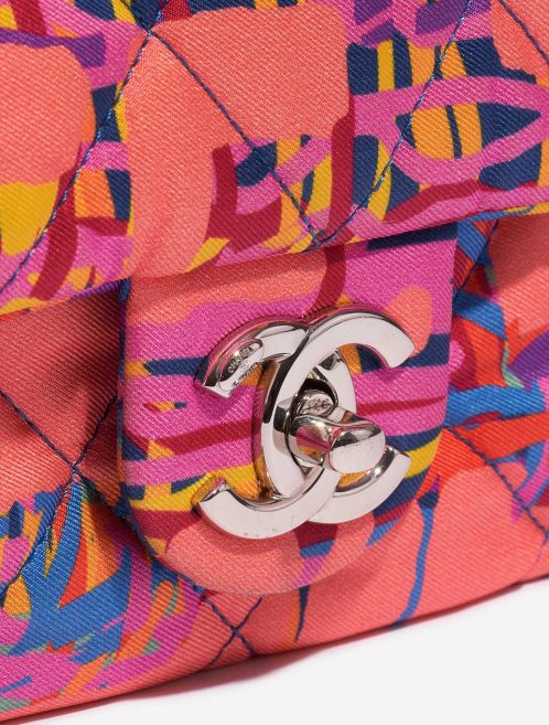 Pre-owned Chanel bag Timeless Maxi Nylon Graffiti Multicolour Closing System | Sell your designer bag on Saclab.com