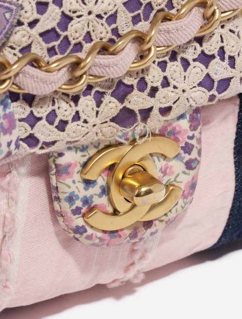 Pre-owned Chanel bag Timeless Medium Patchwork Multicolour Multicolour Closing System | Sell your designer bag on Saclab.com