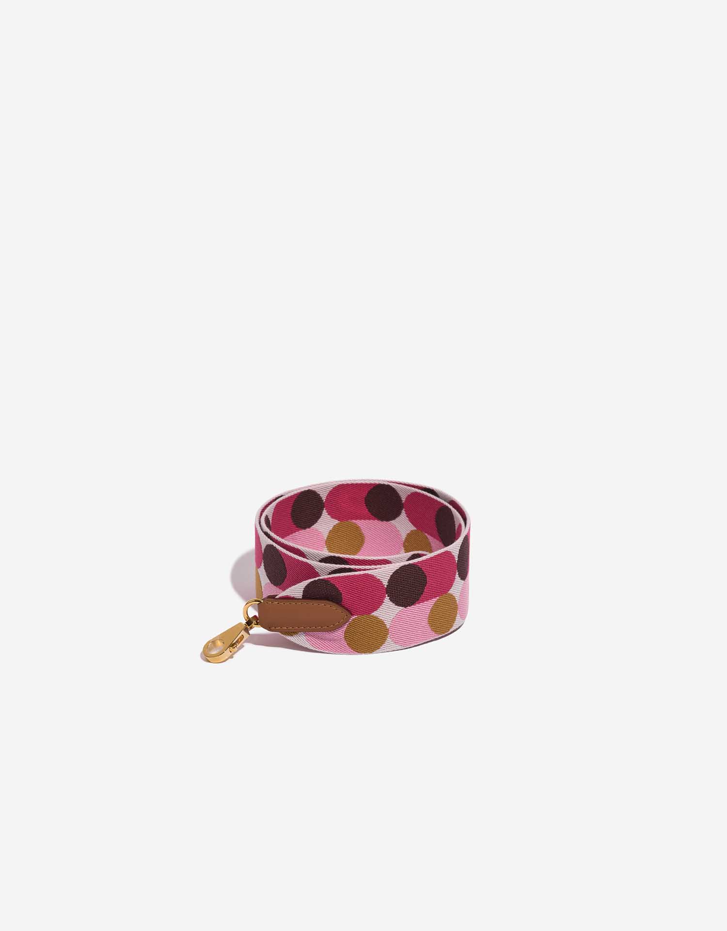 Hermès Sangle Flipperball Strap Canvas Framboise / Pink Hermès Sangle Flipperball Strap Canvas Framboise / Pink