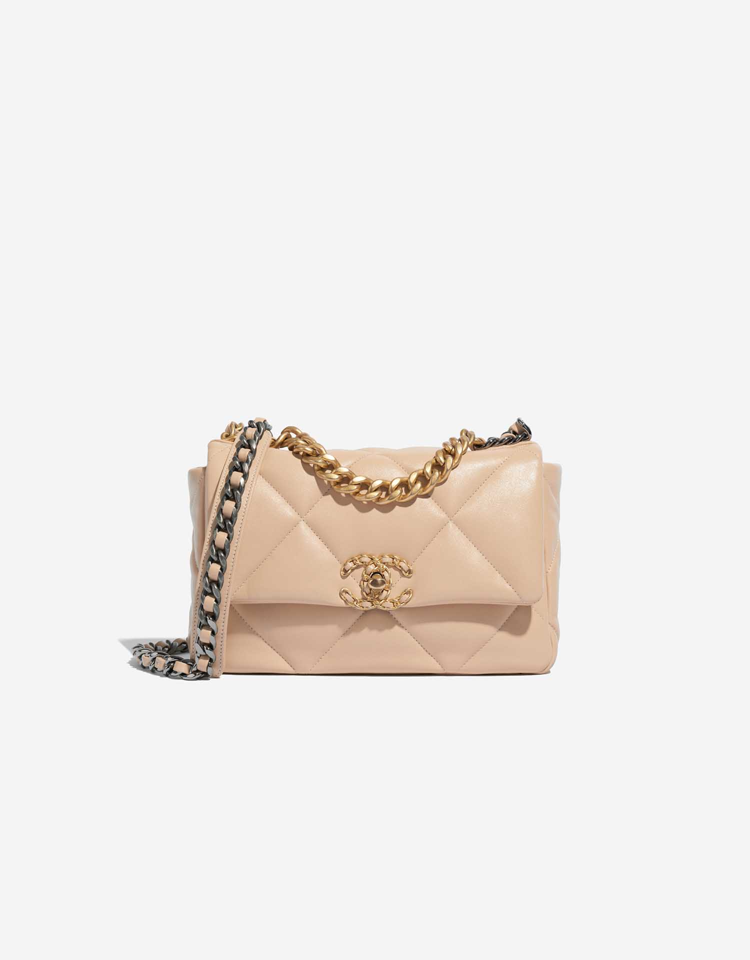 Chanel 19 Flap Bag Lamb Beige SACLÀB