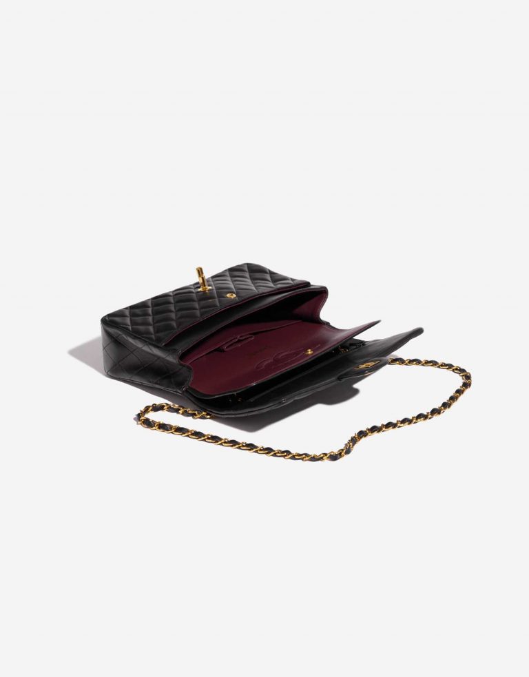 Pre-owned Chanel bag Timeless Medium Lamb Black Black Inside | Sell your designer bag on Saclab.com