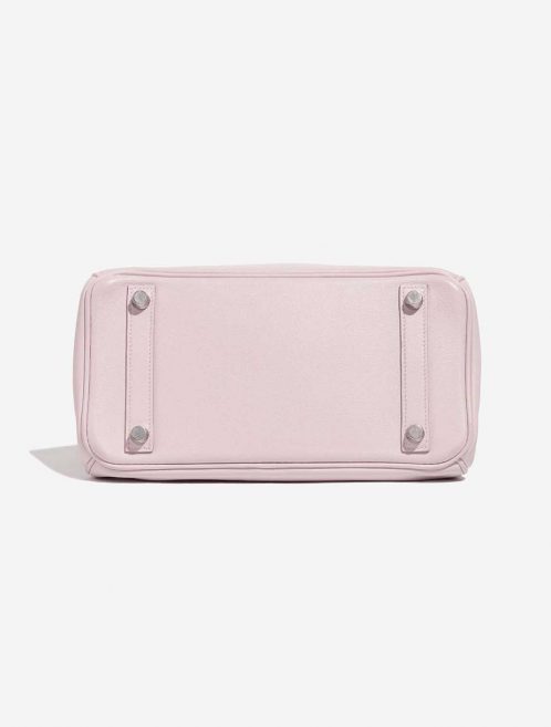 Pre-owned Hermès bag Birkin 25 Swift Rose Dragee Rose Bottom | Sell your designer bag on Saclab.com