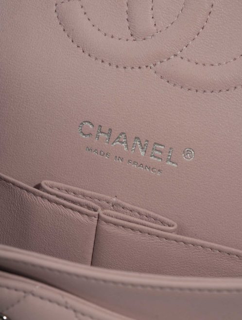 Pre-owned Chanel bag Timeless Medium Lamb Tri-colour Rose / Khaki / Emerald Green, Rose Logo | Sell your designer bag on Saclab.com
